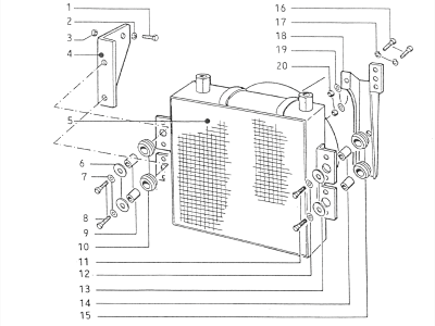 Radiator - electric fan